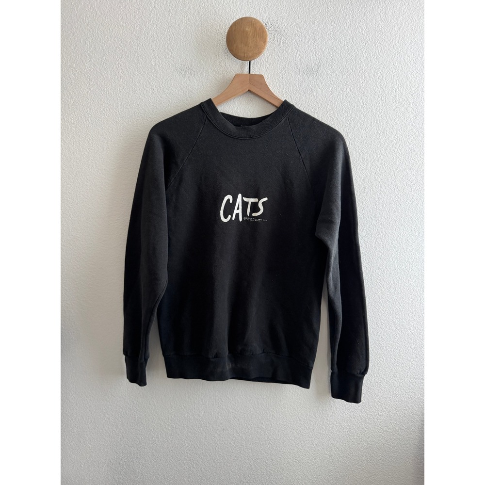 Vintage 1981 Cats The Musical Broadway Sweatshirt Screen Stars *Read* Large